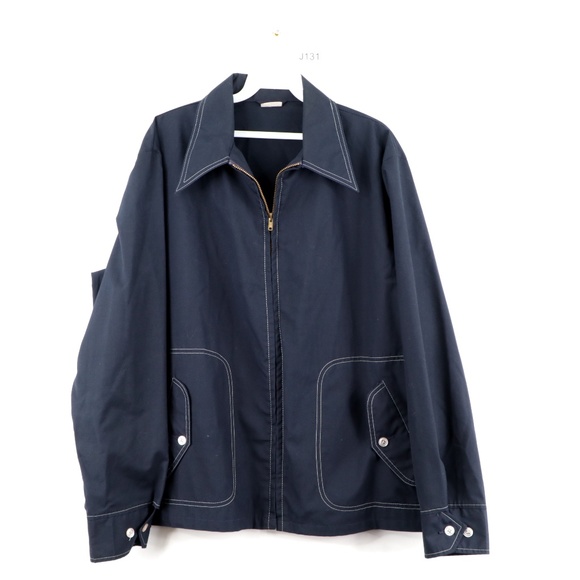 Vintage 70s Macgregor Cotton Mechanic Jacket USA - Picture 1 of 11